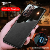 Note20 Case Zroteve Leather Texture Soft Frame PC Cover For Samsung Galaxy Note10 S20 S21 FE S22 S23 Plus Note 10 20 Ultra Cases