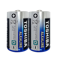 【TOSHIBA 東芝】2號C鹼性電池 4入吊卡裝(LR14 1.5V ALKALINE)