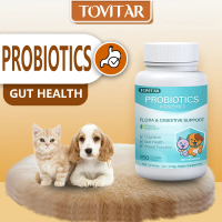 Tovitar Probiotic Supplement for cats and dogs regulates intestinal digestive immune health