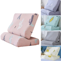 50*30cm/60*40cm Cotton Pillowcase Comfortable Bedroom Sleeping Memory Foam Latex Pillows Case Adult Kids Pillow Cover
