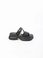 รองเท้าแตะแพลตฟอร์มผู้หญิง รุ่น ST-HS244C125  สี Black(BK)
