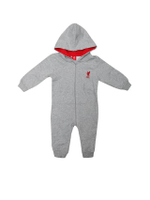 ชุดบอดี้สูทเด็ก Baby Zip Through สีเทา - LF068AP168DPTH