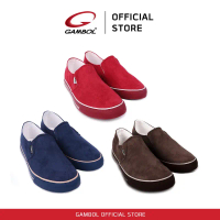 GAMBOL แกมโบล SLIP-ON รองเท้าผ้าใบสลิปออนชาย รุ่น GB82087 Size 40-43 คําแนะนําการขายที่ร้อนแรงในเดือ