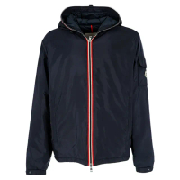【MONCLER】春夏新款 男款 EVETTES 連帽羽絨外套-深藍色(2號USA-M)