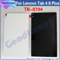 For Lenovo Tab 4 8 Plus TB-8704 TB-8704X Back Battery Cover Door Housing Case Rear Cover For Lenovo Tab4 8Plus Replacement Parts