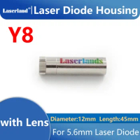 12*45mm 5.6mm Hardware Laser Diode Module Housing Component with M9 Glass
