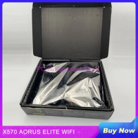 Motherboard AM4 4XDDR4 128GB ATX For Gigabyte Desktop Mainboard X570 AORUS ELITE WIFI