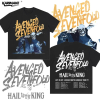 Karimake T-Shirt A7X Avenged Sevenfold Tee 100% Cotton COD