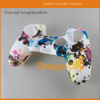 Protective Graffiti Silicone Gel Rubber Soft sleeve Skin Grip Cover case for Playstation 4 PS4 Pro Slim Controller