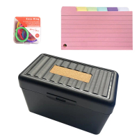 Thẻ Chỉ Mục Màu, Ngăn Chia 3X5 Inch, Thẻ Theo Thẻ Theo Thẻ Ghi Chú Quy Tắc, Họa Tiết Lót, Thẻ Flashc