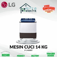 Mesin Cuci LG P1400RT 2 Tabung 14 Kg Roller Jet Pulsator & Wind Jet Dry Series