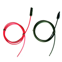 Slocable 10m PV Wire Assembly Made by TUV 1500V 6mm2 PV Cable and One Side Waterproof PV Connector