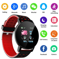 119Plus Smart Watch Blood Pressure Heart Rate Monitor Waterproof Smartwatch Fitness Tracker Sport Pedometers For IOS Android New
