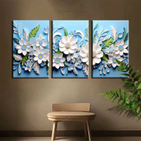 DISKON PRODUK HIASAN DINGDING DEKORASI RUMAH MOTIF BUNGA/PAJNGAN DINDING POSTER KAYU PAPAN MDF TEBAL