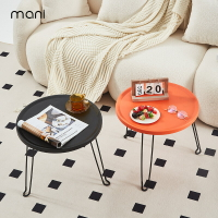 茶幾可折疊邊幾現代簡約北歐風小戶型茶幾輕奢邊臥室沙發小圓桌子