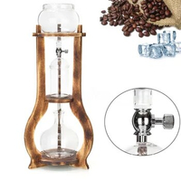 Ice dutch coffee drip pot/ water drip brew coffee maker for 6cups/ice cold coffee pot/cold brew coffee maker with high quality