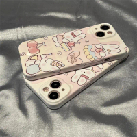 [COD] เคสโทรศัพท์มือถือกระต่ายขนม iPhone ใหม่เคสโทรศัพท์มือถือบางเฉียบขั้นสูงรุ่นโทรศัพท์มือถือที่ใช