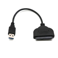USB 3.0 To SATA 3.0 Adapter - External Hard Drive Connector For 2.5 Inch SATA Drives - SATA SSD/HDD To USB 3.0 Cable