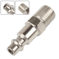 Air Hose Fitting 1/4inch Male Thread Plugs Adapter BSP Pneumatic Connector Quick Release Fitting Air Compressor Accessory