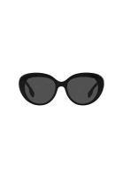 Burberry Burberry Women's Cat Eye Frame Black Acetate Sunglasses - BE4298