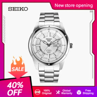 SEIKO 5 watch men Original Japan automatic Brand watch Luminous Waterproof Men's Steel Strap Calendar Week Business Watches