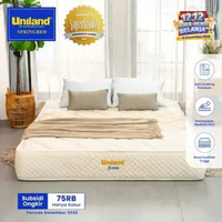 Uniland Springbed Scania Firmtop Tresor - Hanya Kasur 90 x 200 Grey