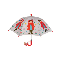 【Rex London】兒童雨傘 小紅帽(遮陽傘 晴雨傘 直傘)
