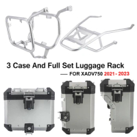 Aluminum Box Luggage Rack For Honda X-ADV 750 XADV750 2021-2023 Motorcycle Top Case Tail Box Pannier Saddlebag Bracket Holder