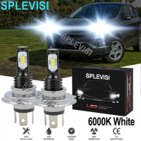 2x70W White Car LED Headlight Hi/Low Beam Bulbs 6000K Fit For Ford Escape 2001-2004 Ford Ranger 2006-2015 PJ PK PX MK1 BT-50