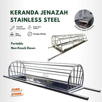 Keranda Jenazah KJ02 [TANPA RODA] - Keranda Mayat | Keranda Jenazah Stainless | Keranda Non Knockdow