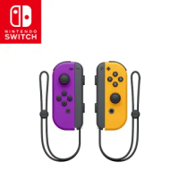 【Nintendo 任天堂】Switch 原廠 Joy-Con左右手把(電光紫&amp;電光橙-台灣公司貨)