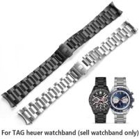 Solid Stainless Steel Watchband For Tag Heuer Carrera CBN2A1D Watch Straps Competitive Potential WAY201S Series 22mm men band
