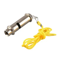 Loud Whistle With Lanyard For Referees Whistle For Lifeguards Survival Sport Portable Coaches Whistle Signaling Whistle