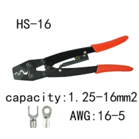 Strength-saving Terminal Crimping Tools HS-16 for 1.25-16mm2 Cable lugs crimper pliers dropshipping