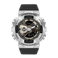SANDA 9004 Relojes Men Digital Watch G Style Sports Waterproof Shock Military Premium Watches Magic Color Cool Luxury Wristwatch