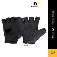 Muscle Bytes - Training Glove Half Finger Anti-Slide GL004 [M / L / XL] [Fitness Glove / Gym Glove]