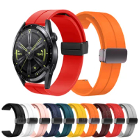 New Silicone Band For Huawei Watch GT 3 42mm 46mm Strap 20mm 22mm Bracelet For Huawei Watch 3/GT 2 Pro/GT Runner 2E/GT 4 Correas