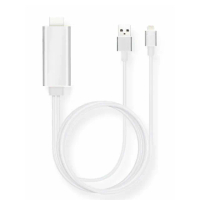 【百寶屋】Apple iPhone/ipad 8pin to HDMI MHL高畫質影音傳輸線