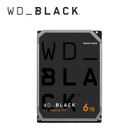 WD 黑標 6TB 3.5吋電競硬碟 WD6004FZWX