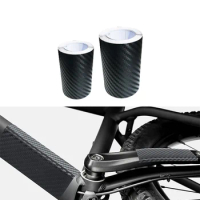 Bike Frame Protection Stickers Tape Carbon Fiber Tape Film For Bike Car Motorcycle E-bike Waterproof Anti Scratch Protector Tape