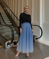 GONEGANI OFFICIAL - Rok Flare A-Line Wanita Model Pinggang Karet Disney Skirt Cinderella