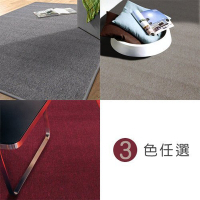 范登伯格 - 浮華 經典素面地毯 (三色可選) (105x156cm)