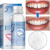 30ML Temporary Tooth Repair Kit Filling Teeth Gaps Moldable False Teeth  Solid Glue Denture Adhesive