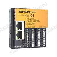 SiRON T140 Cc-Link IE Field Basic Bus Module for Mitsubishi Q, Fx and Other PLC MasterStations , Integrated I/O