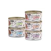 SEEDS聖萊西-喜食貓肉糜餐罐 170g x 24入組(購買第二件贈送寵物零食x1包)