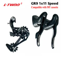 LTWOO GR9 1x11 Speed,11s Road Groupset, R/L Shifters+Rear Derailleurs, Gravel-bikes Cyclo-Cross, ltwoo 11 speed 11-50T Cassette