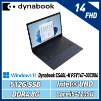 Dynabook CS40L-K PSY14T-00C004 黑曜藍(i5-1235U/8G/512G SSD/W11/