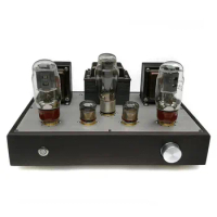 6J8P 717A pushes KT88 KT66 EL34 6P3P single-ended tube power amplifier with bile rectification. Frequency response 20-30KHz ±1db