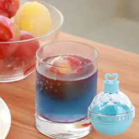 Whiskey Kitchen Round Silicone Bulb Shaped Bar Tools Ice Ball Maker Sphere Molds Ice Hockey Mold