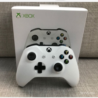 冰雪白Xbox one s手柄充電套無線藍牙有線PC電腦XBOX ONE遊戲手柄